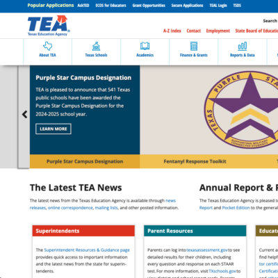 TEA Website